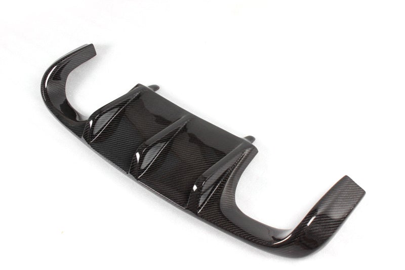 H2 Style Carbon Fibre Rear Diffuser for BMW E92 E93 M3 07-13-Carbon Factory
