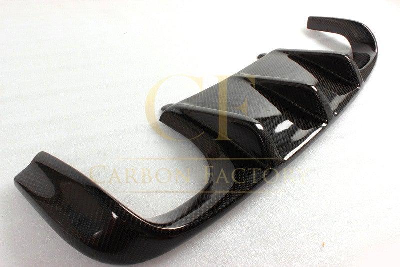H2 Style Carbon Fibre Rear Diffuser for BMW E92 E93 M3 07-13-Carbon Factory