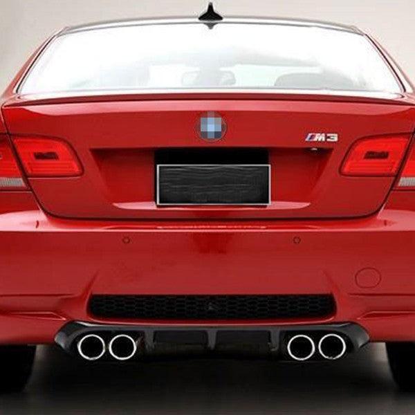 H2 Style Carbon Fibre Rear Diffuser for BMW E92 E93 M3 07-13-Carbon Factory