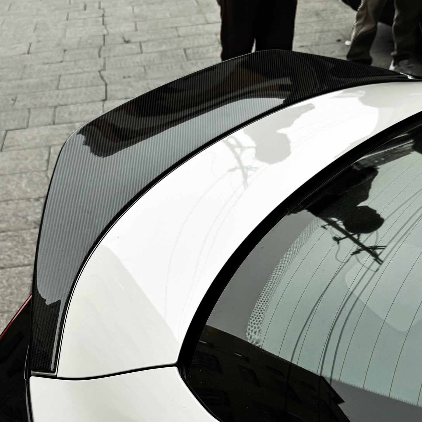 HKS Style Carbon Fibre Boot Spoiler for Toyota GR86 22-23-Carbon Factory