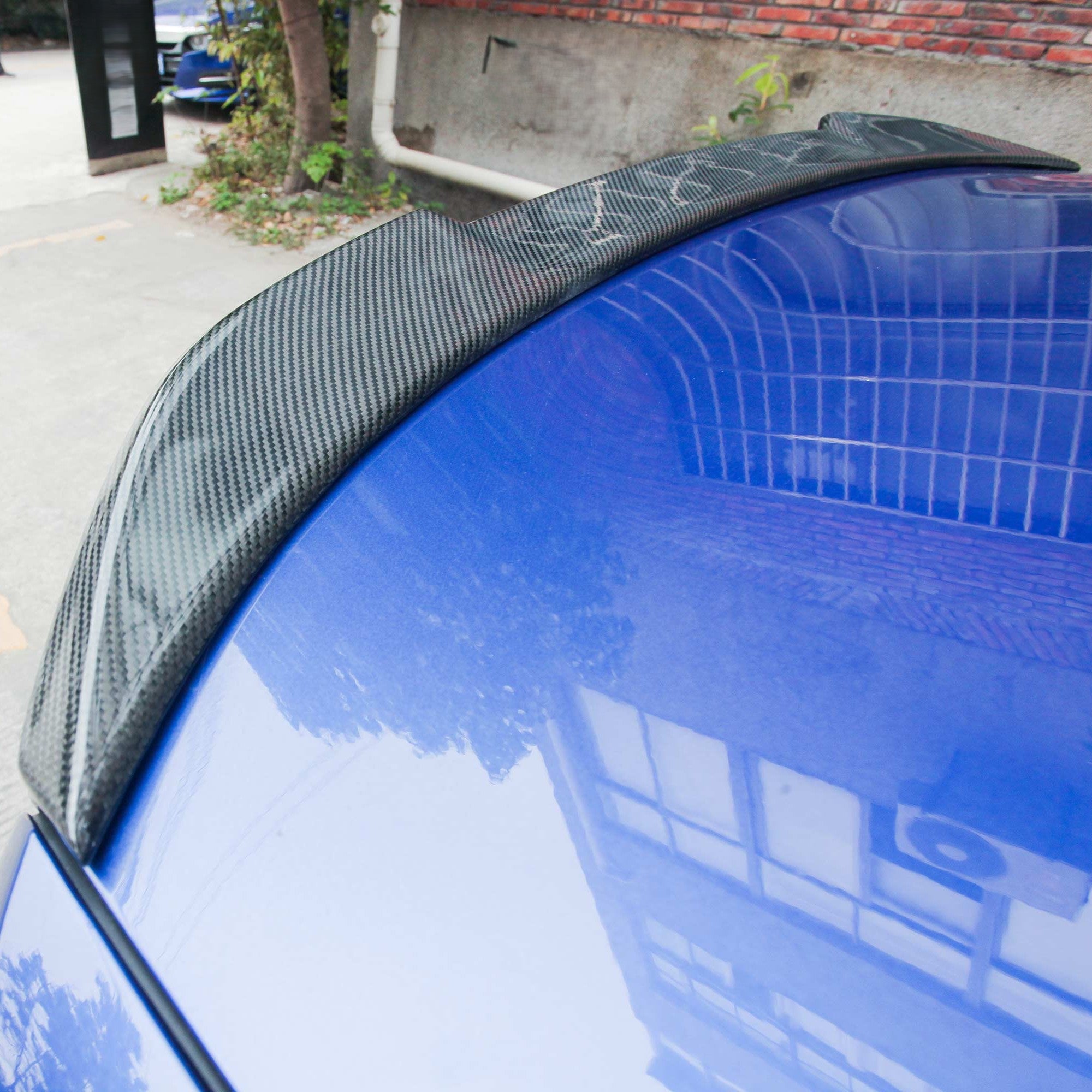 CS Style Pre-preg Carbon Fibre Boot Spoiler for BMW G20 3 Series G80 M3 G28 i3 19-Present - Carbon Factory