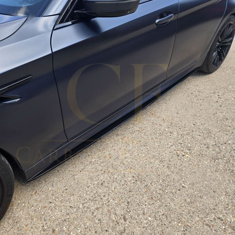 MP Style Gloss Black Side Skirts for BMW G30 G31 5 Series F90 M5 17-Present - Carbon Factory
