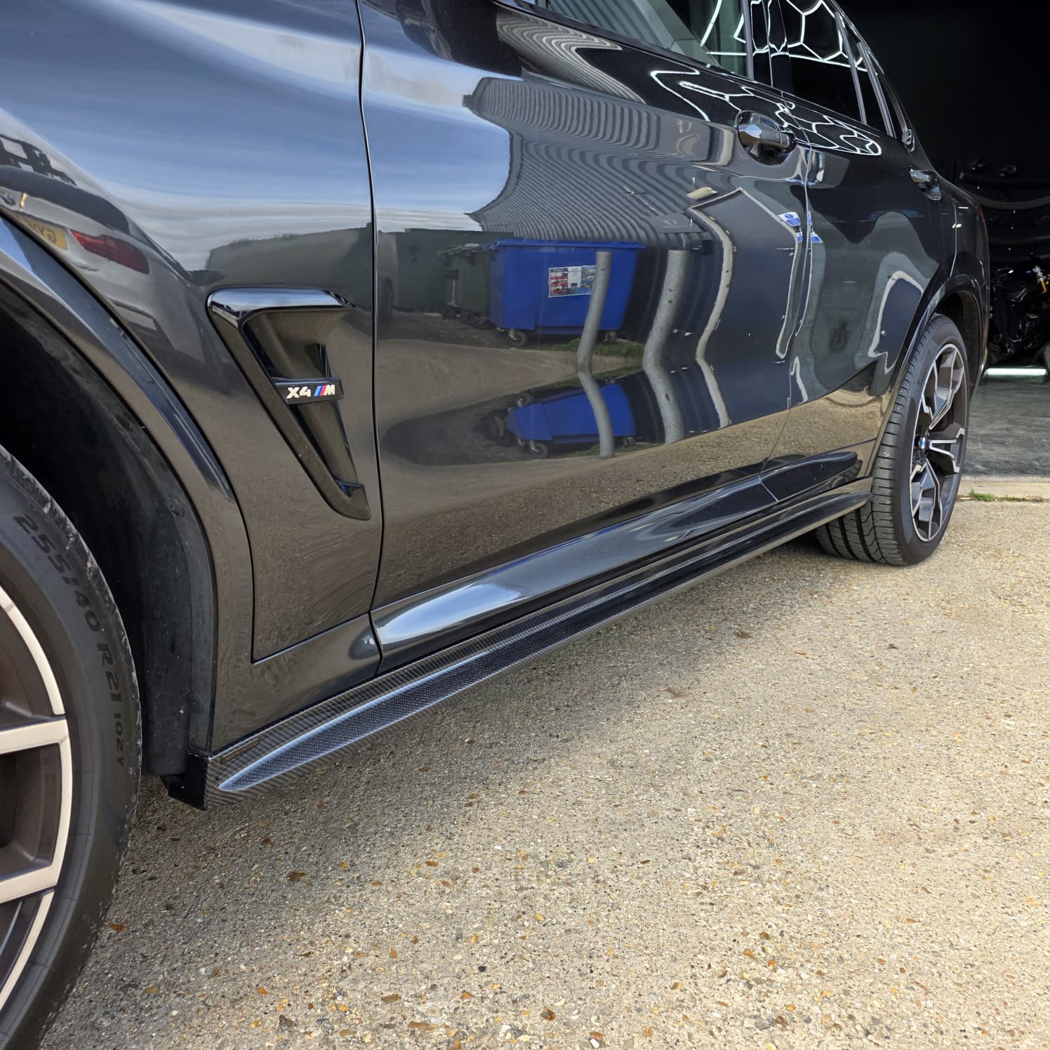 CARBON FIBER SIDE SKIRTS FOR F97 / F98  BMW X3M / X4M main image 1