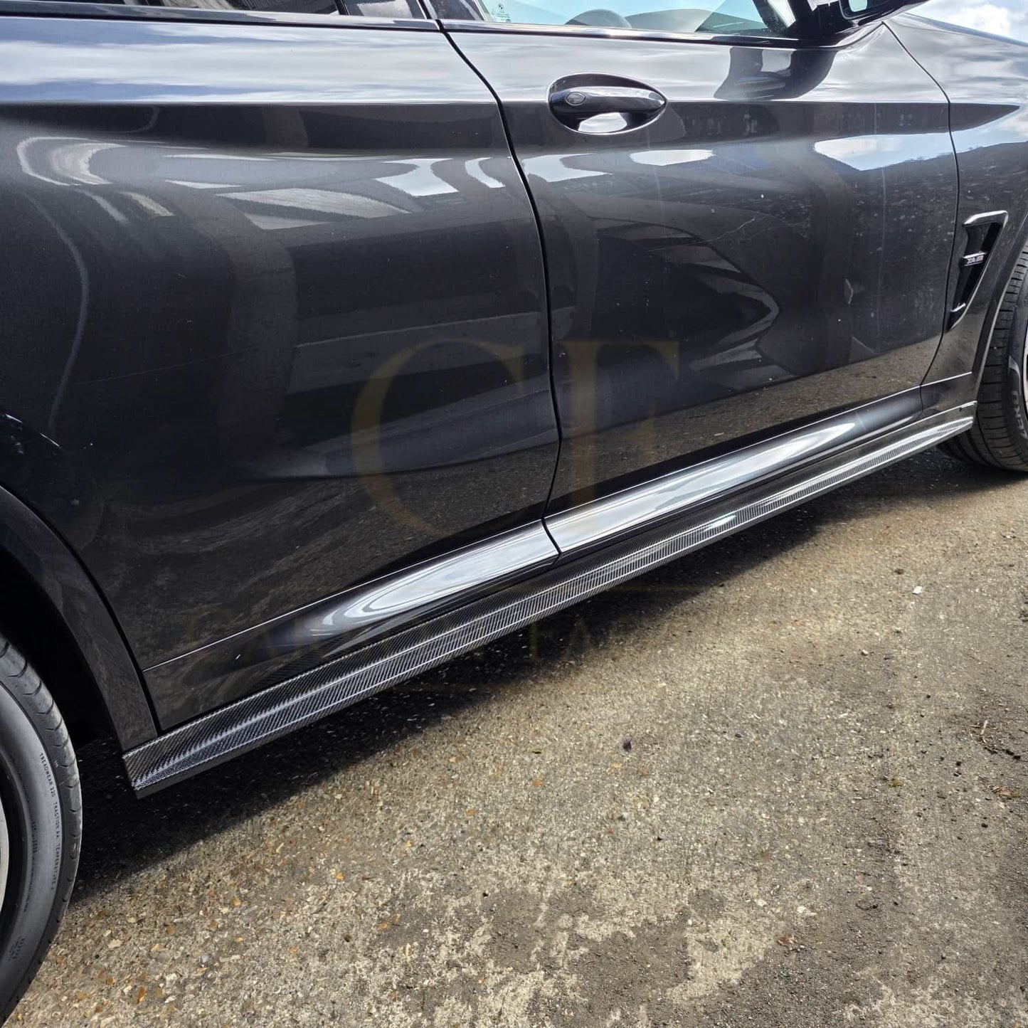 MP Style Carbon Fibre Side Skirts for BMW F97 X3M F98 X4M 18-21 - Carbon Factory