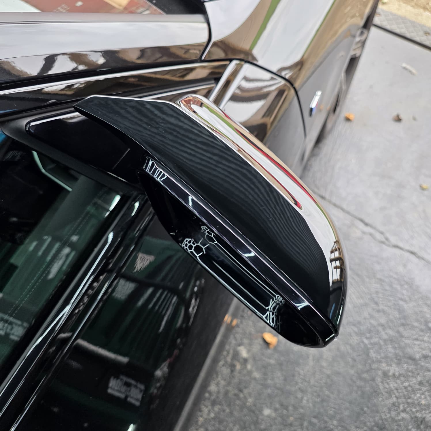 MP Style Gloss Black Replacement Mirror Covers for BMW G42 2 Series 21-Present - Carbon Factory