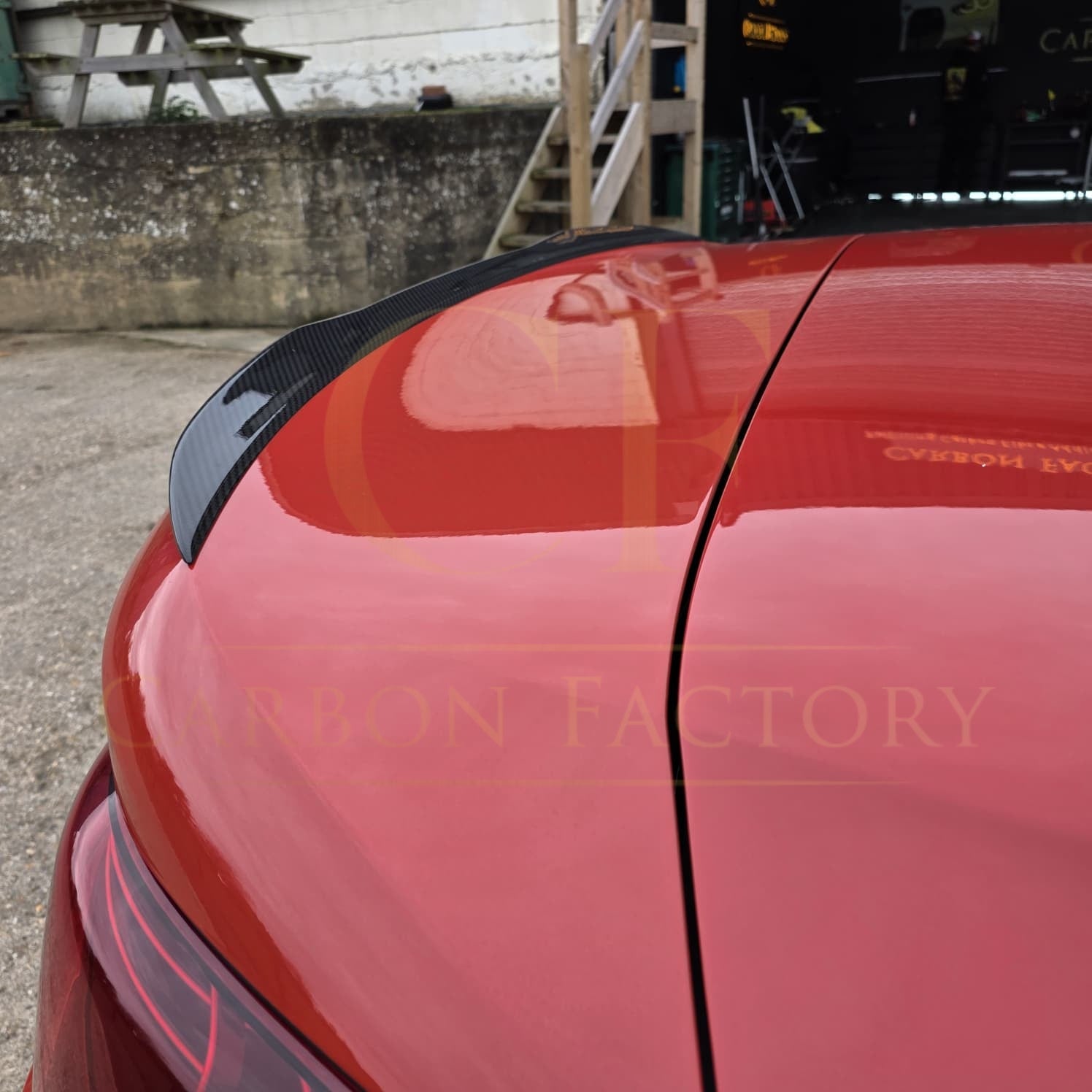 OEM Style Pre-Preg Carbon Fibre Boot Spoiler for BMW G23 4 Series G83 M4 20-Present - Carbon Factory