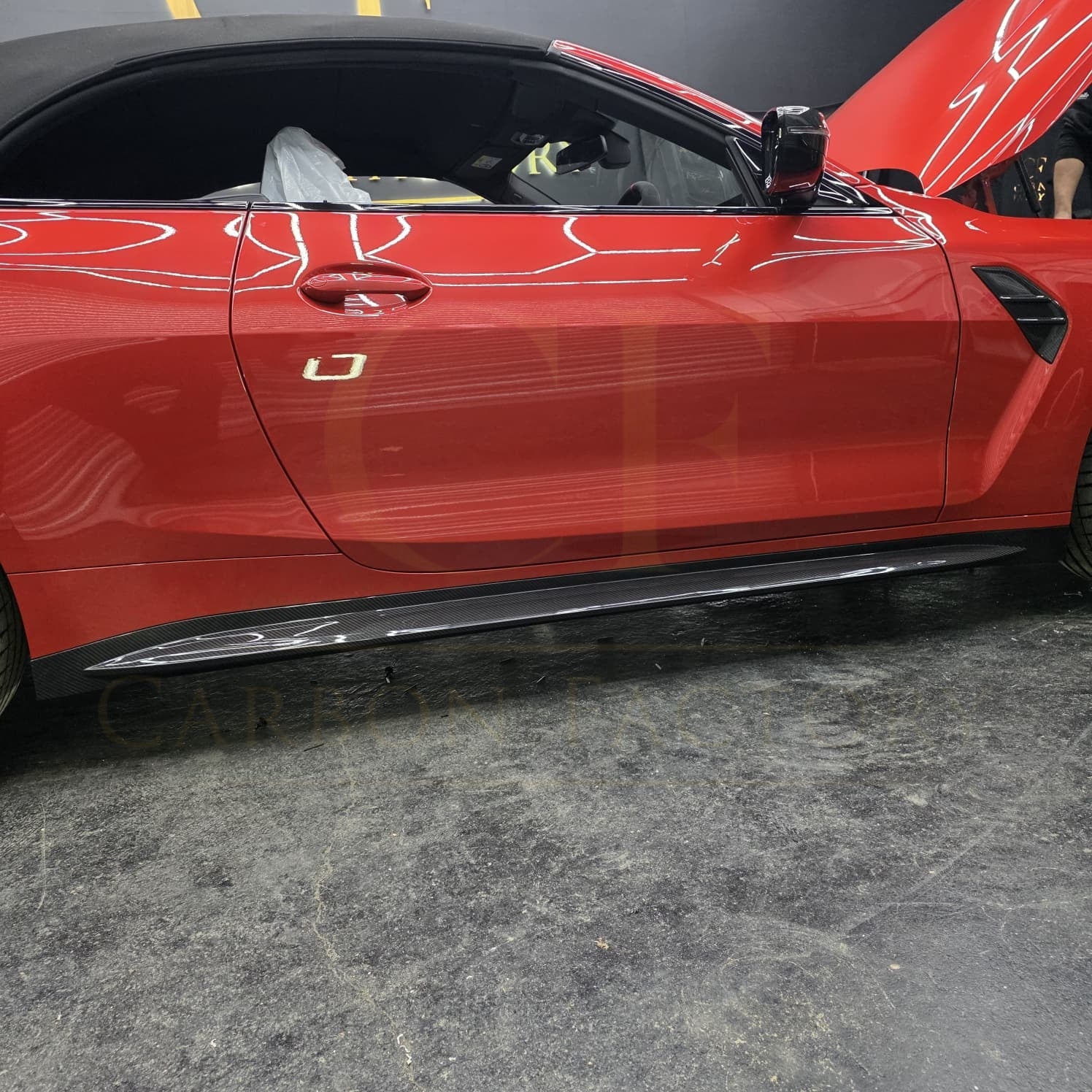 Pre-Preg Carbon Fibre Side Skirts for BMW G82 G83 M4 21-Present - Carbon Factory