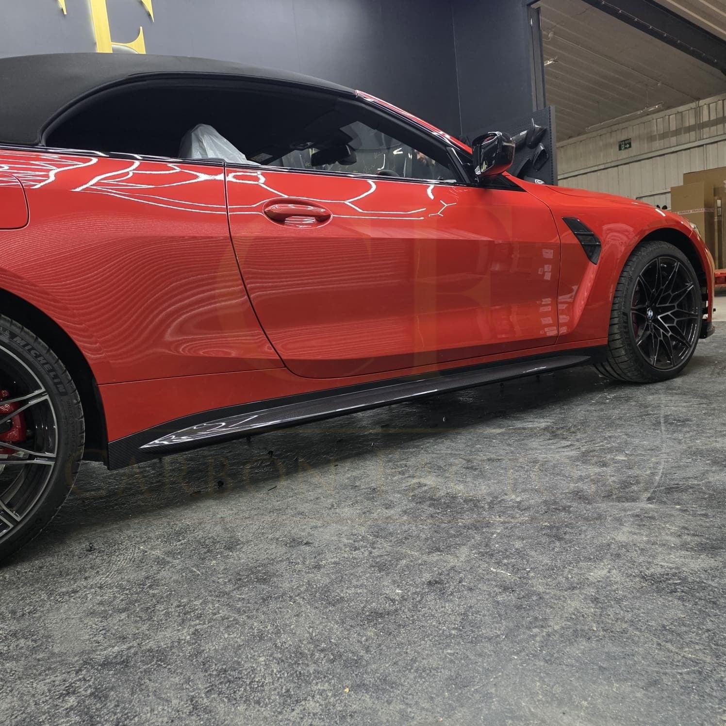 Pre-Preg Carbon Fibre Side Skirts for BMW G82 G83 M4 21-Present - Carbon Factory