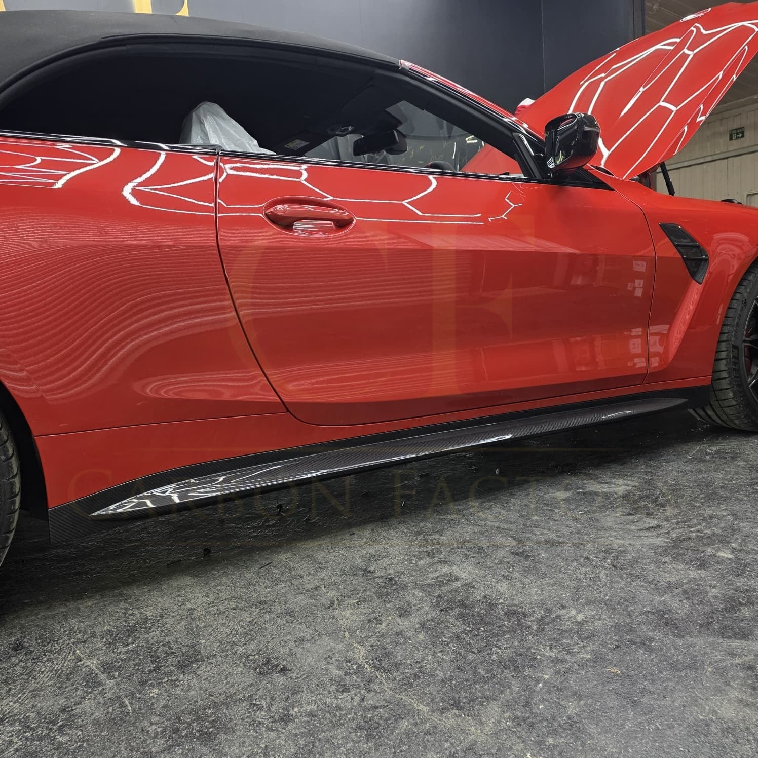 Pre-Preg Carbon Fibre Side Skirts for BMW G82 G83 M4 21-Present - Carbon Factory