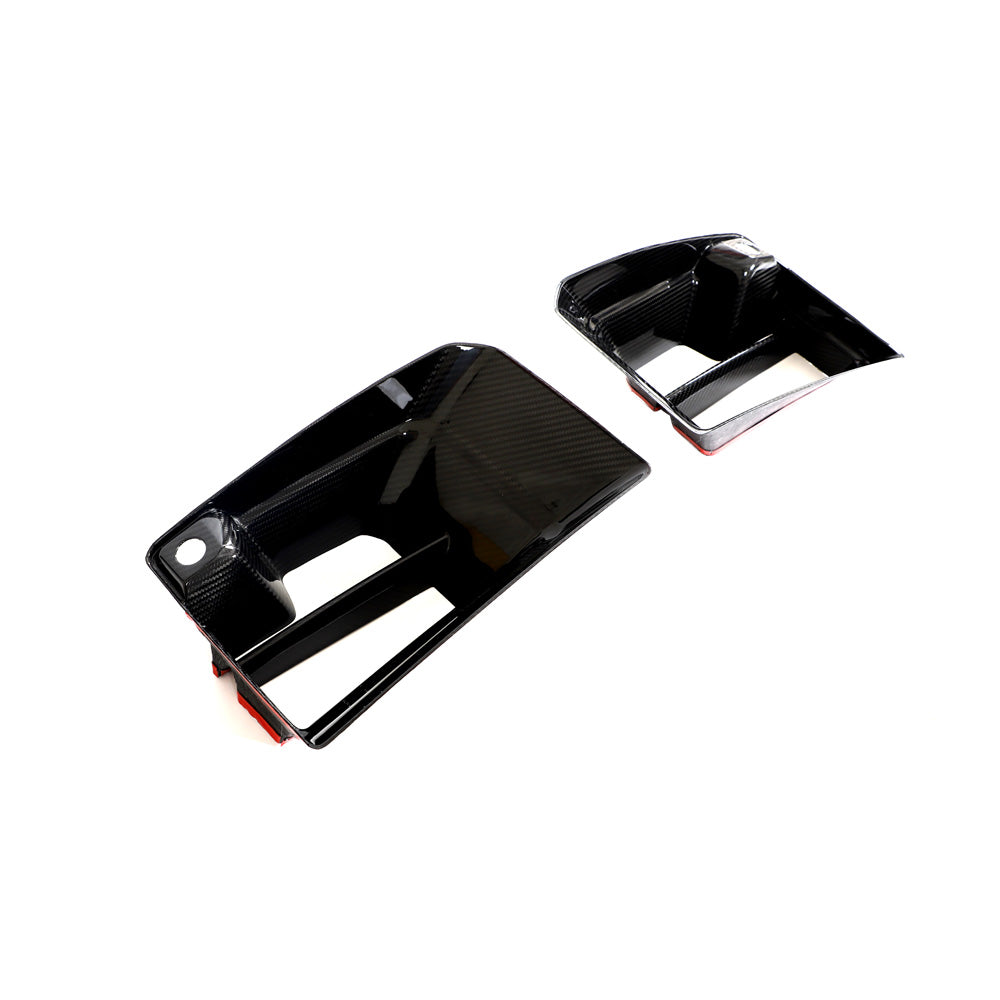 V Style Pre-Preg Carbon Fibre Front Air Ducts for BMW G87 M2 23-Present