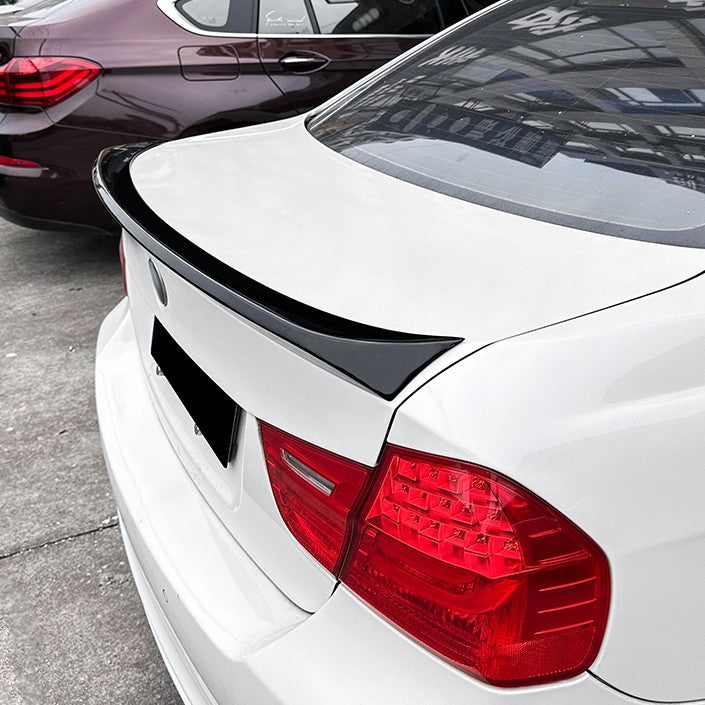 CSL Style Gloss Black Boot Spoiler for BMW 3 Series E90 Saloon inc M3 05-13 - Carbon Factory
