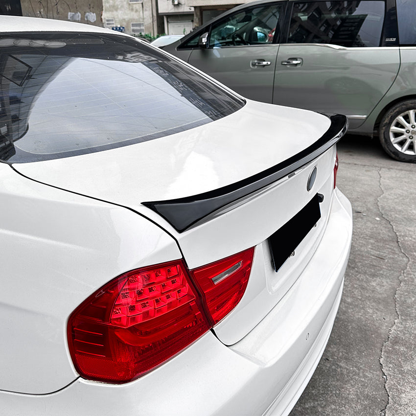 CSL Style Gloss Black Boot Spoiler for BMW 3 Series E90 Saloon inc M3 05-13 - Carbon Factory