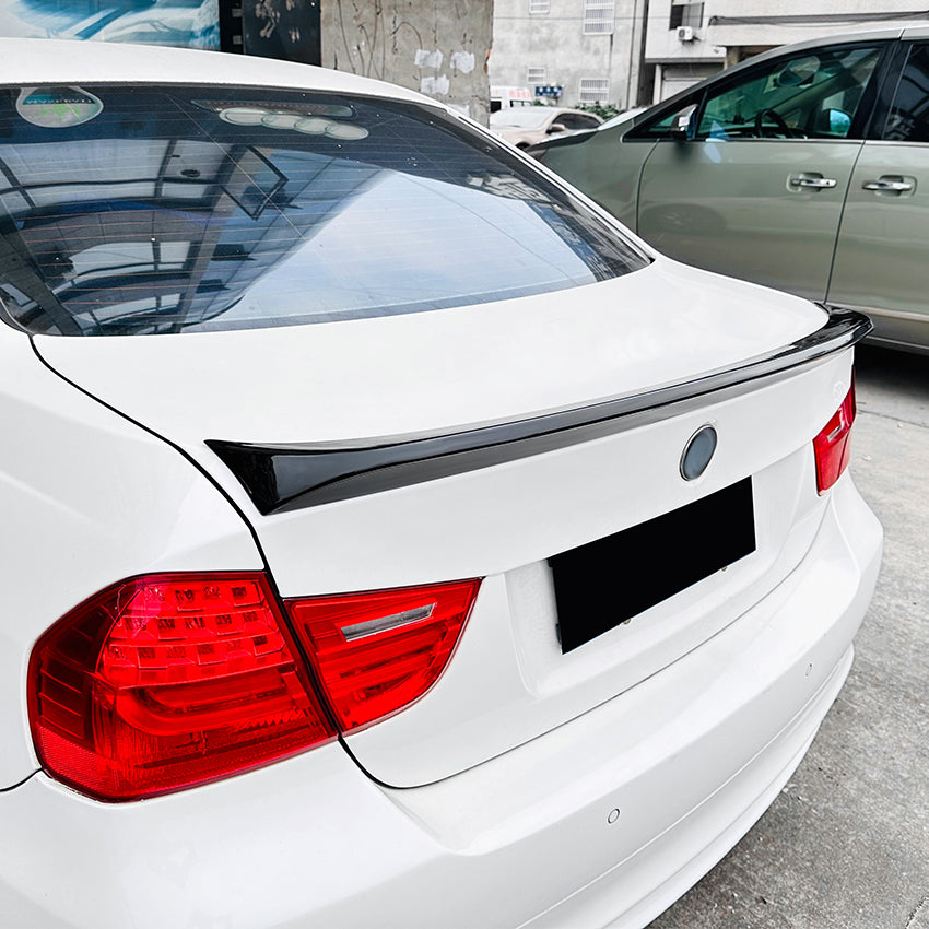 CSL Style Gloss Black Boot Spoiler for BMW 3 Series E90 Saloon inc M3 05-13 - Carbon Factory