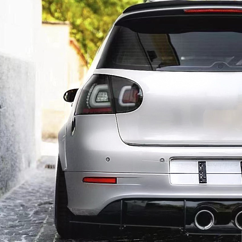 Gloss Black Rear Diffuser for VW Golf MK5 GTI R32 03-08