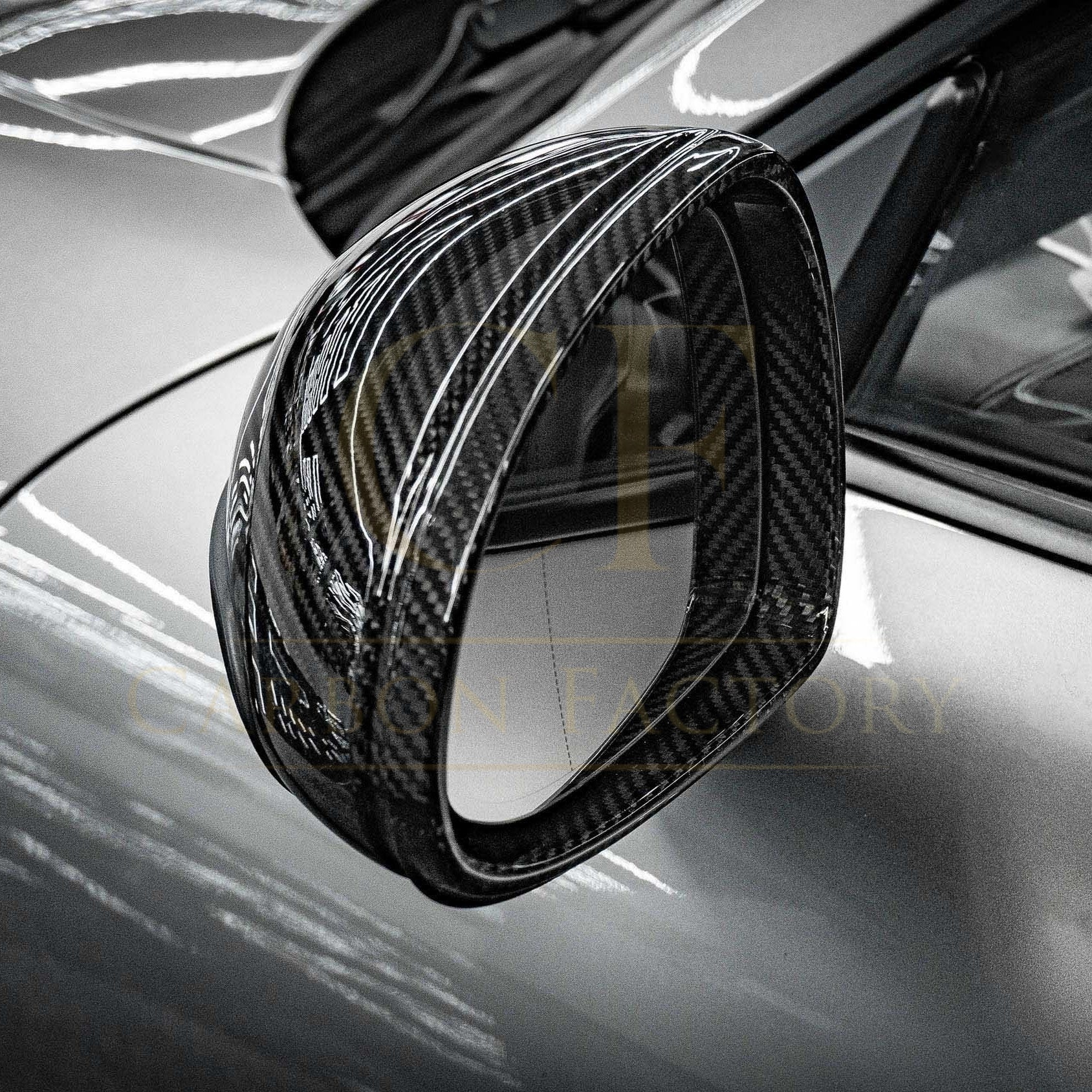 Pre-Preg Carbon Fibre Mirror Covers for Porsche 991 911 LHD 11-15