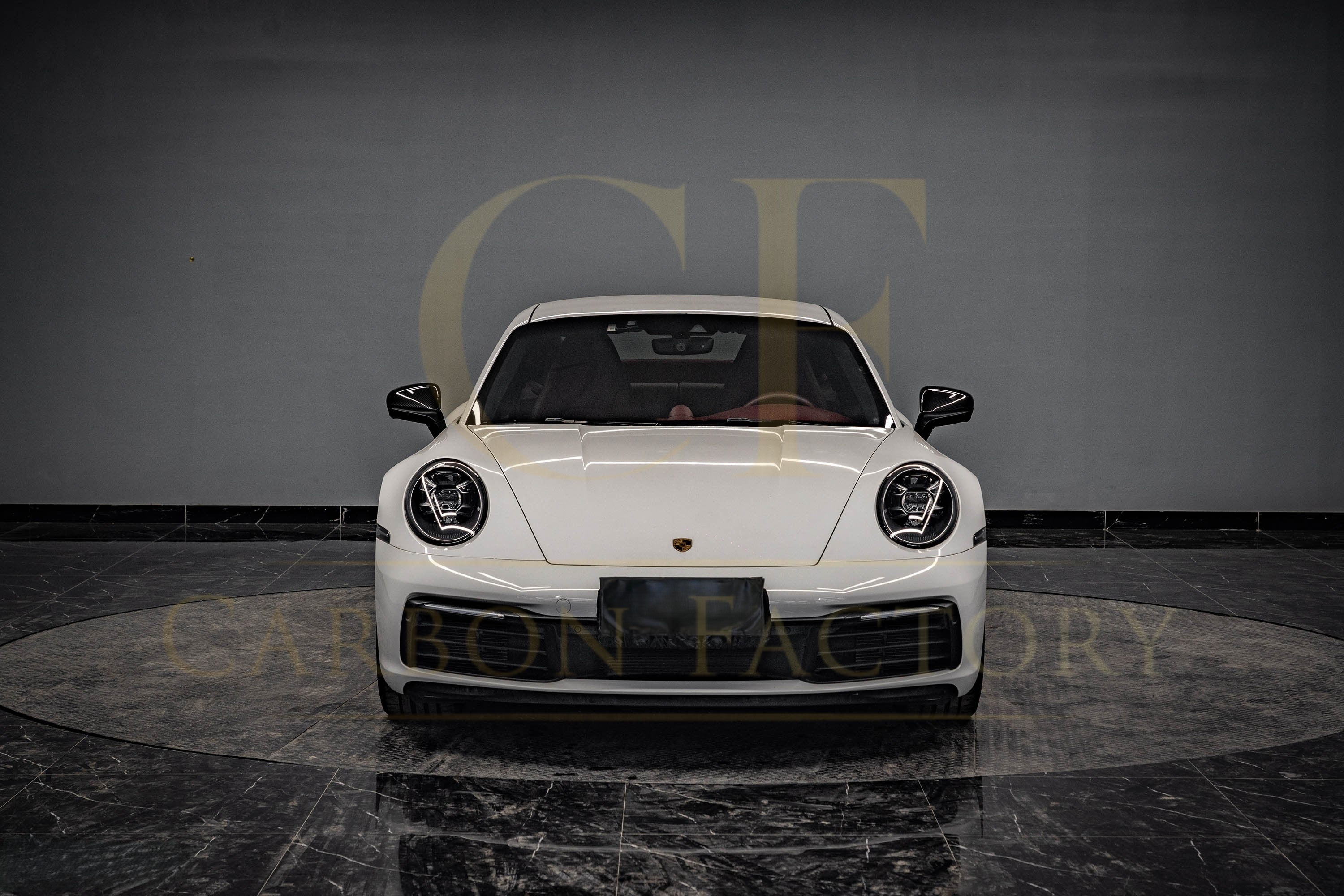 Pre-Preg Carbon Fibre Mirror Covers for Porsche 992 911 LHD 19-Present - Carbon Factory