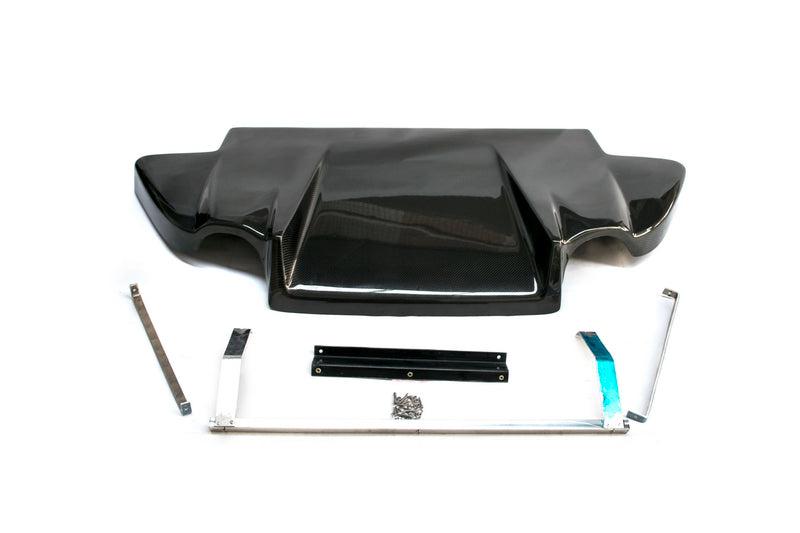 J's Racing Style Carbon Fibre Diffuser for Honda S2000 99-09-Carbon Factory