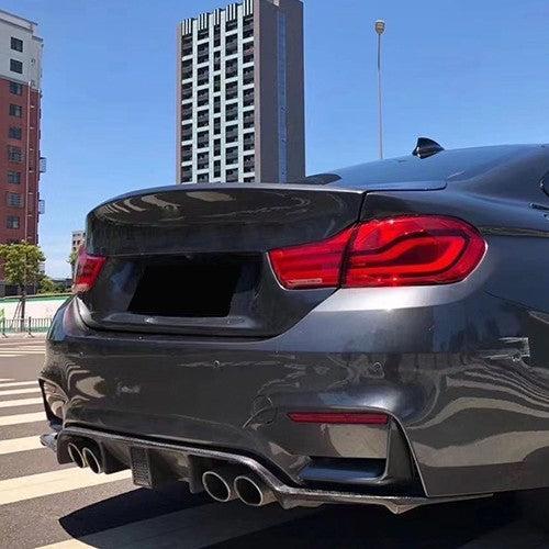 KS Style Carbon Fibre Rear Diffuser for BMW F80 M3 F82 F83 M4 14-20-Carbon Factory