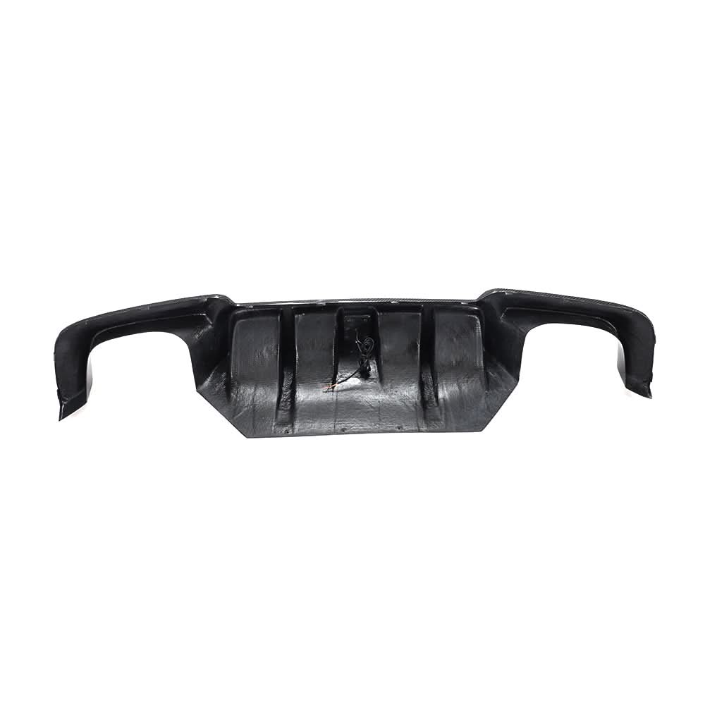 LED Style Carbon Fibre Rear Diffuser for BMW F10 5 Series 10-17 - Carbon Factory