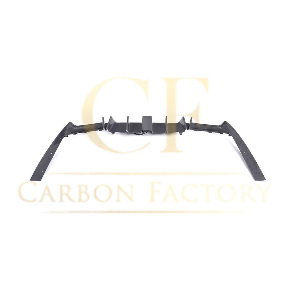 LED Style Carbon Fibre Rear Diffuser for Mercedes W213 E Class Saloon 16-18 - Carbon Factory