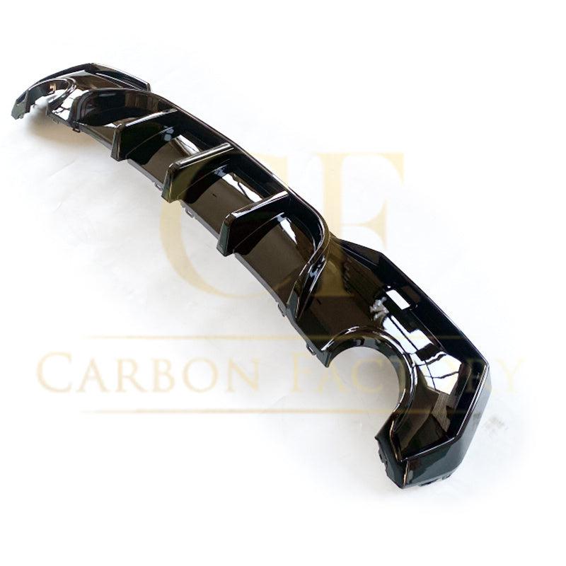 LED Style Gloss Black Rear Diffuser for BMW 4 Series G22 G23 20-Present-Carbon Factory