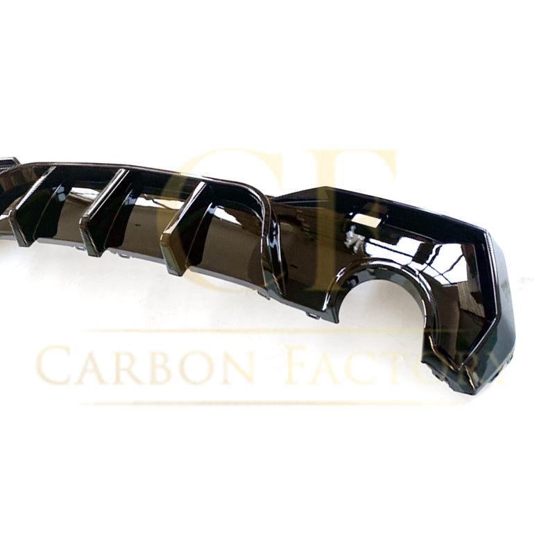 LED Style Gloss Black Rear Diffuser for BMW 4 Series G22 G23 20-Present-Carbon Factory