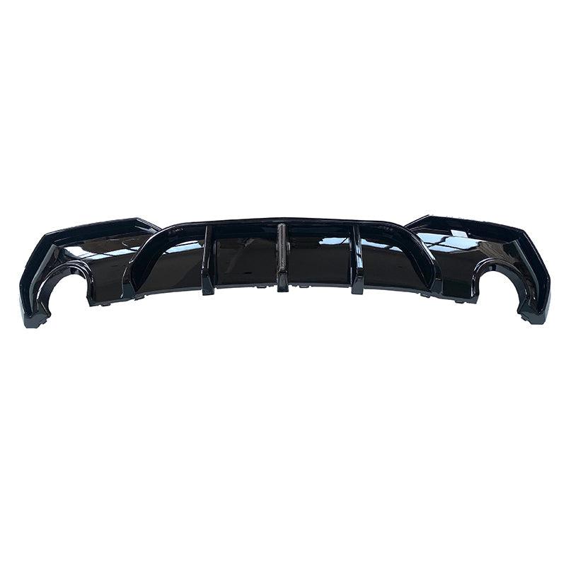 LED Style Gloss Black Rear Diffuser for BMW 4 Series G22 G23 20-Present-Carbon Factory