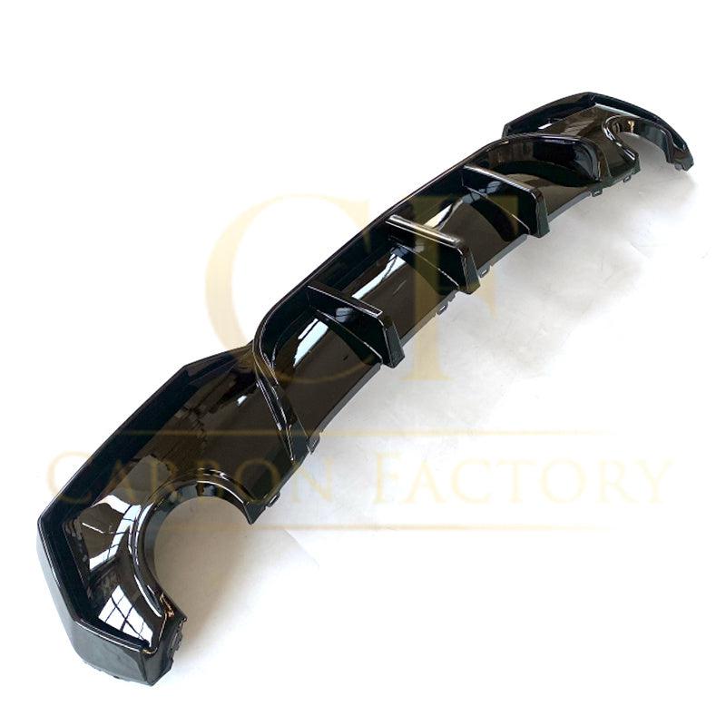 LED Style Gloss Black Rear Diffuser for BMW 4 Series G22 G23 20-Present-Carbon Factory