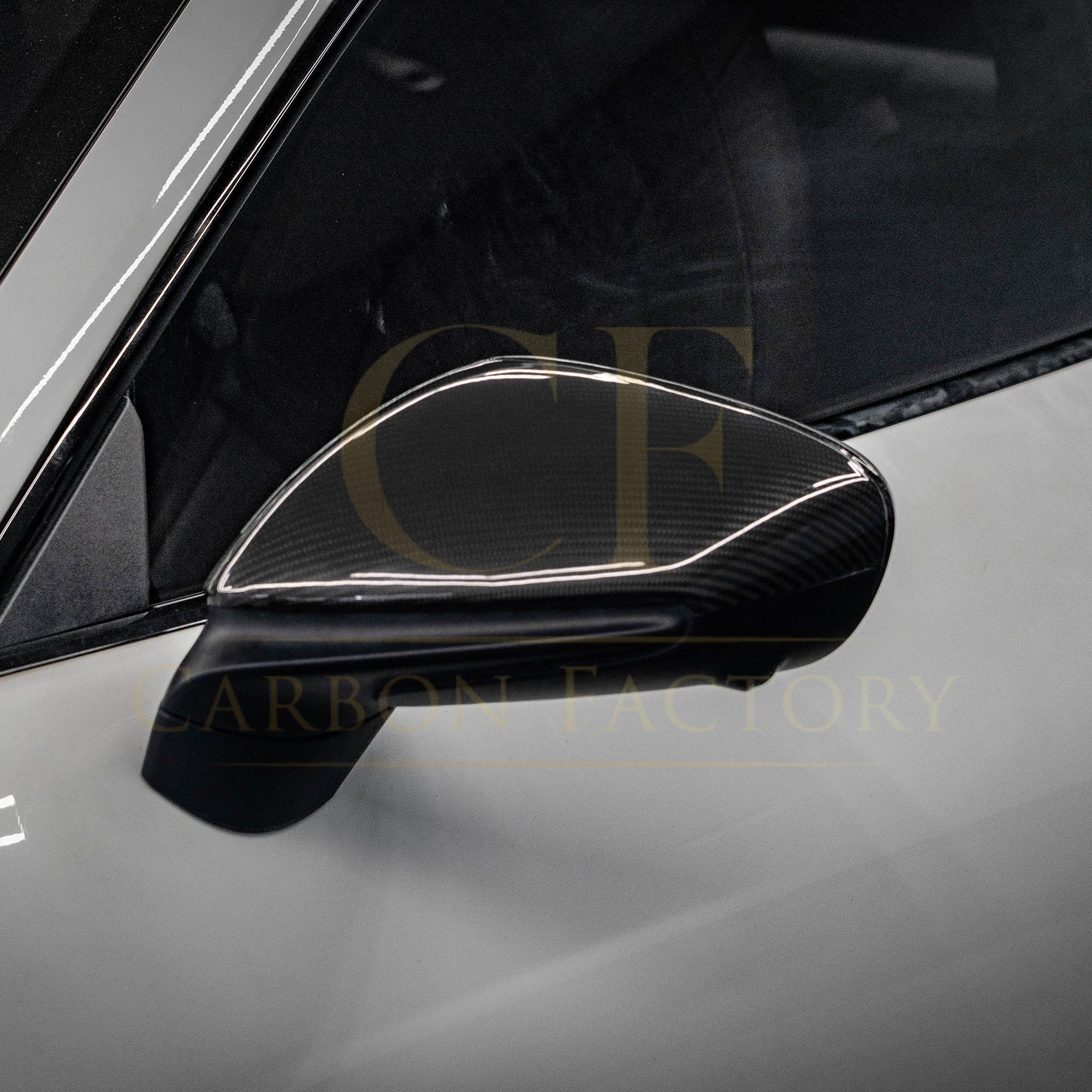 Pre-Preg Carbon Fibre Mirror Covers for Porsche 992 911 LHD 19-Present - Carbon Factory