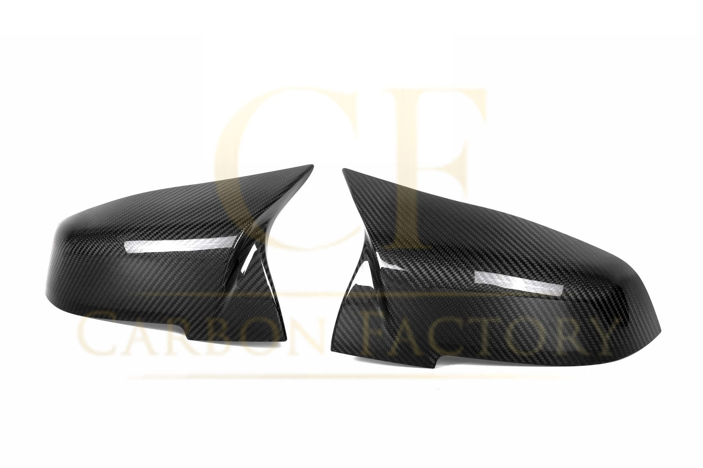 M4 Style Carbon Fibre Replacement Mirror Covers for BMW 1 Series F20 F21 11-19-Carbon Factory