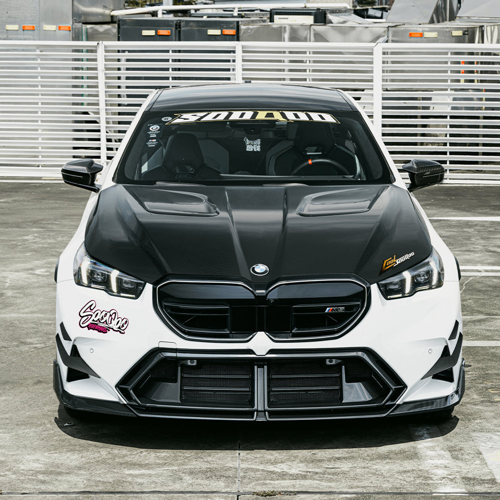 SQ Style Pre-Preg Carbon Fibre Bonnet for BMW G90 G99 M5 & G60 5 Series 24-Present - Carbon Factory