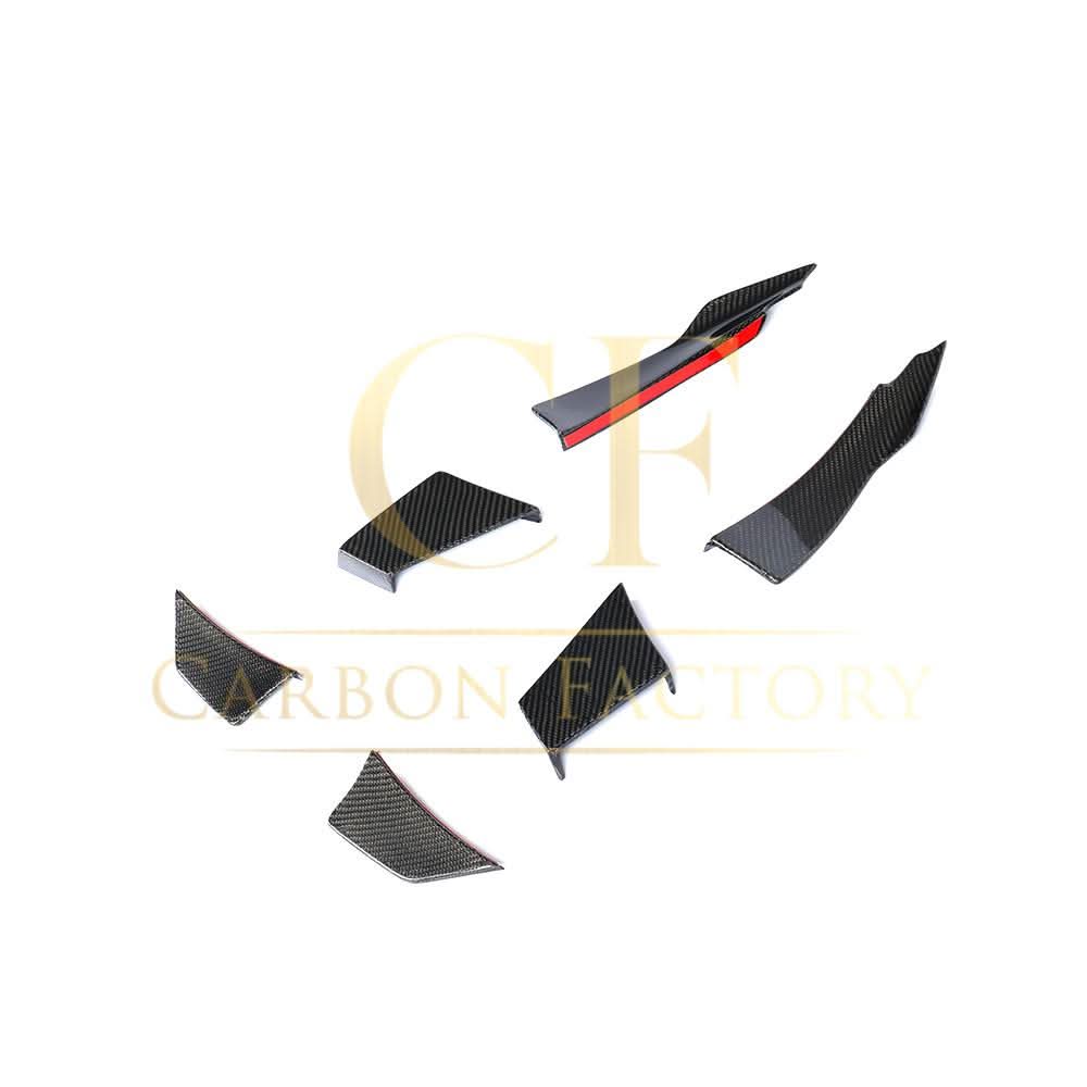 MAD Style Carbon Fibre Front Canards for BMW F80 M3 F82 F83 M4 14-20 - Carbon Factory