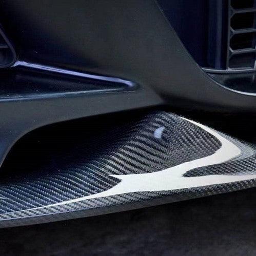 MAD Style Carbon Fibre Front Splitter for BMW F30 F31 3 Series M Sport 12-19-Carbon Factory