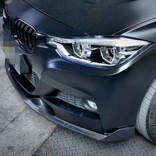 MAD Style Carbon Fibre Front Splitter for BMW F30 F31 3 Series M Sport 12-19-Carbon Factory