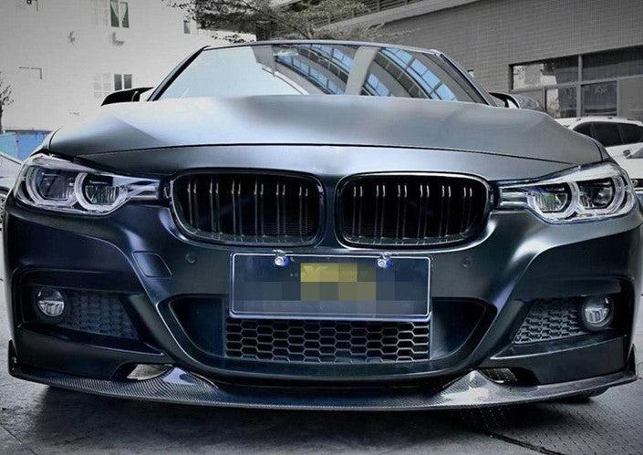 MAD Style Carbon Fibre Front Splitter for BMW F30 F31 3 Series M Sport 12-19-Carbon Factory