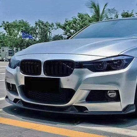 MAD Style Carbon Fibre Front Splitter for BMW F30 F31 3 Series M Sport 12-19-Carbon Factory
