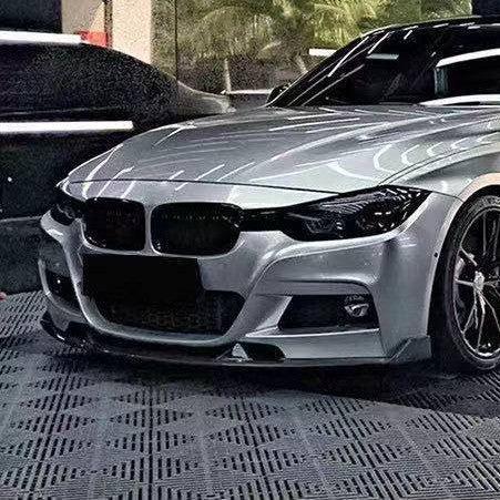 MAD Style Carbon Fibre Front Splitter for BMW F30 F31 3 Series M Sport 12-19-Carbon Factory