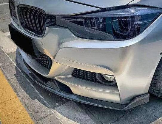 MAD Style Carbon Fibre Front Splitter for BMW F30 F31 3 Series M Sport 12-19-Carbon Factory