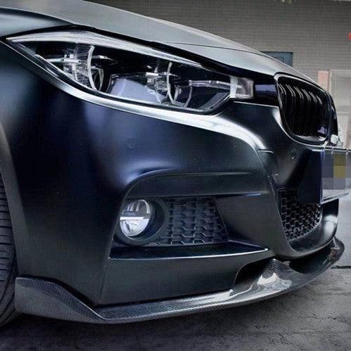 MAD Style Carbon Fibre Front Splitter for BMW F30 F31 3 Series M Sport 12-19-Carbon Factory