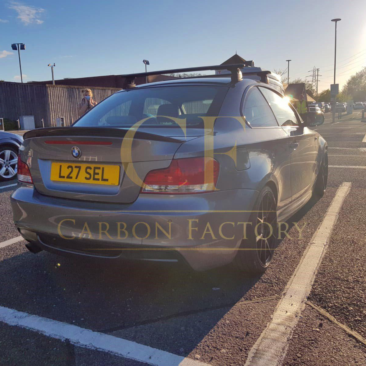MP Style Carbon Fibre Boot Spoiler for BMW 1 Series E82 07-13 - Carbon Factory