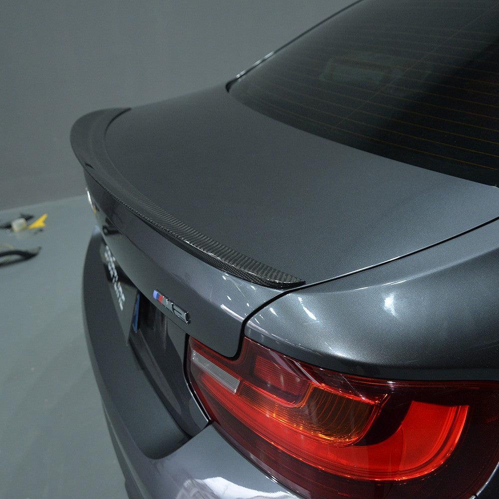 MP Style Carbon Fibre Boot Spoiler for BMW 2 Series F22 F87 M2 13-21-Carbon Factory