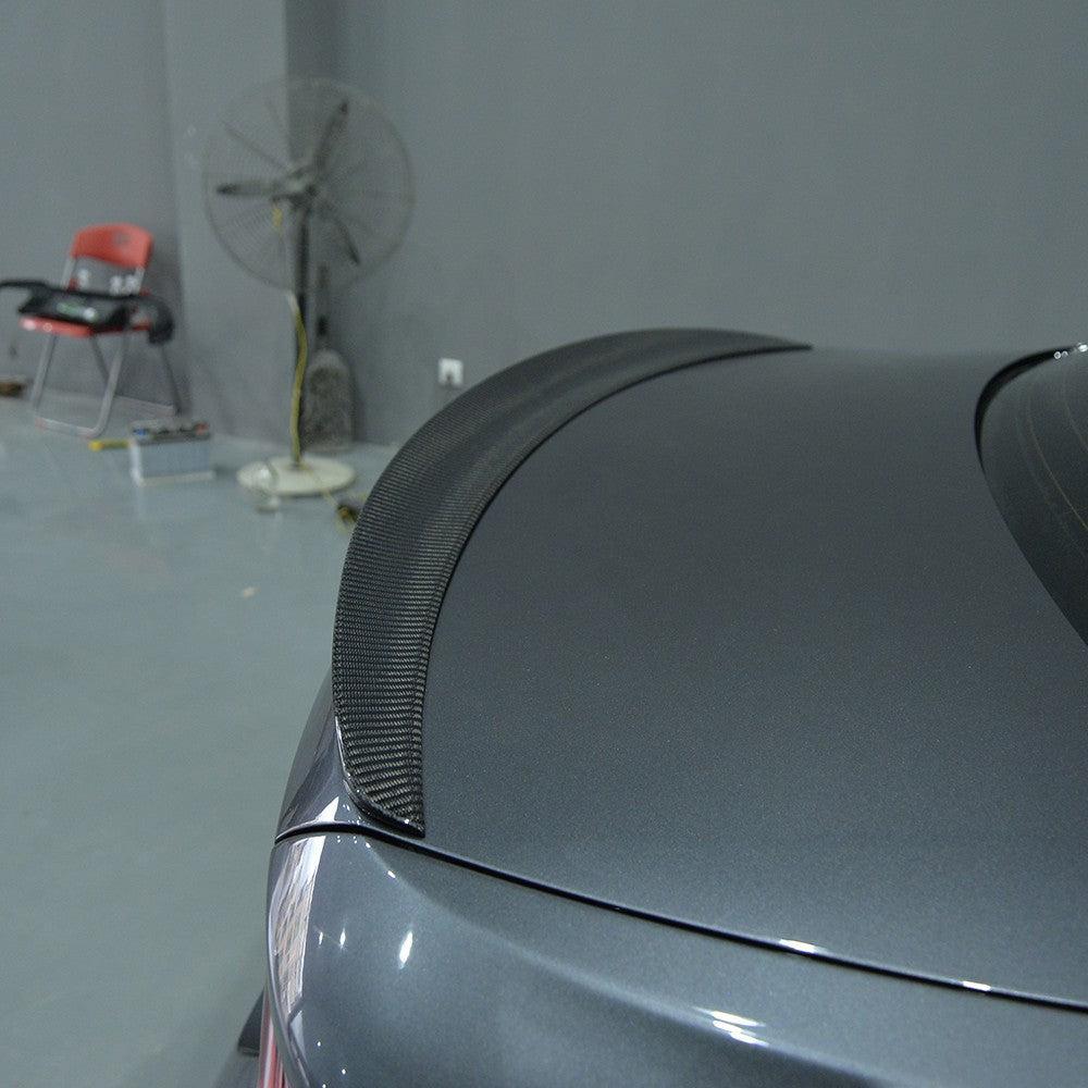 MP Style Carbon Fibre Boot Spoiler for BMW 2 Series F22 F87 M2 13-21-Carbon Factory