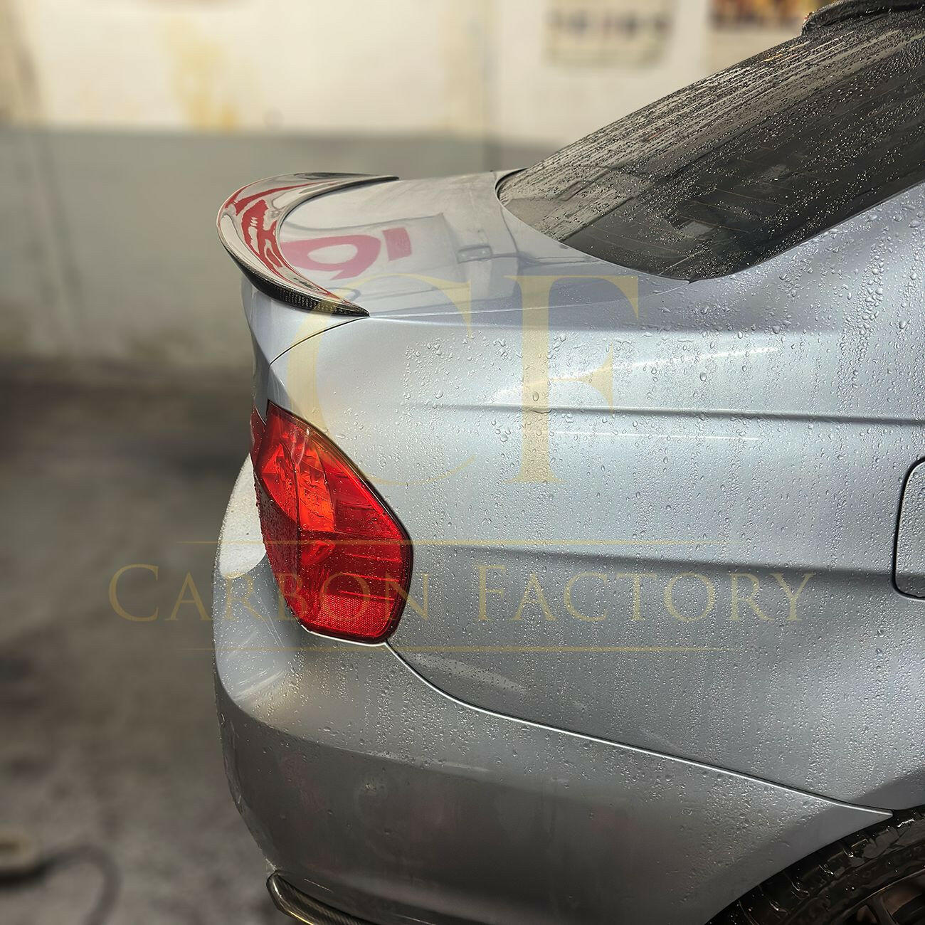 MP Style Carbon Fibre Boot Spoiler for BMW 3 Series E90 Saloon inc M3 07-13-Carbon Factory