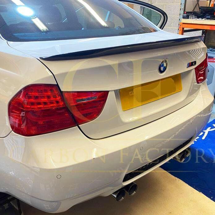 MP Style Carbon Fibre Boot Spoiler for BMW 3 Series E90 Saloon inc M3 07-13-Carbon Factory