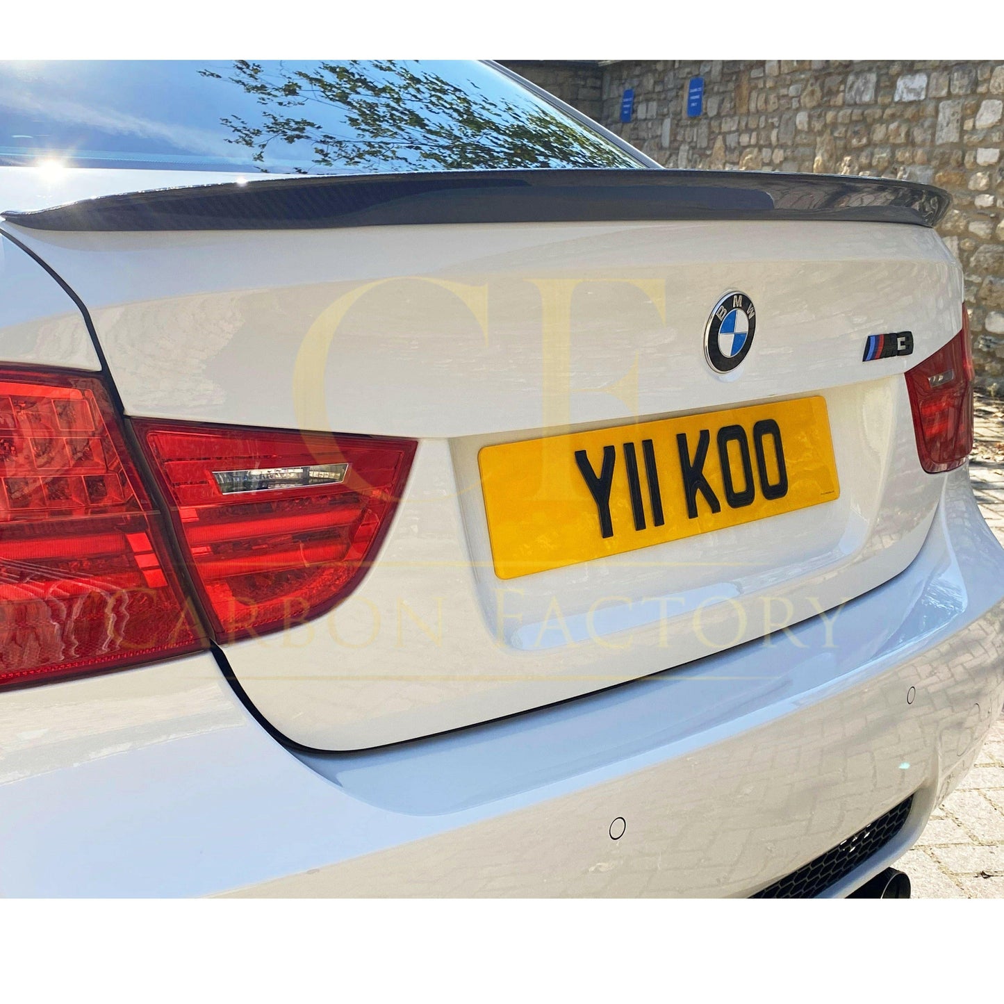 MP Style Carbon Fibre Boot Spoiler for BMW 3 Series E90 Saloon inc M3 07-13-Carbon Factory