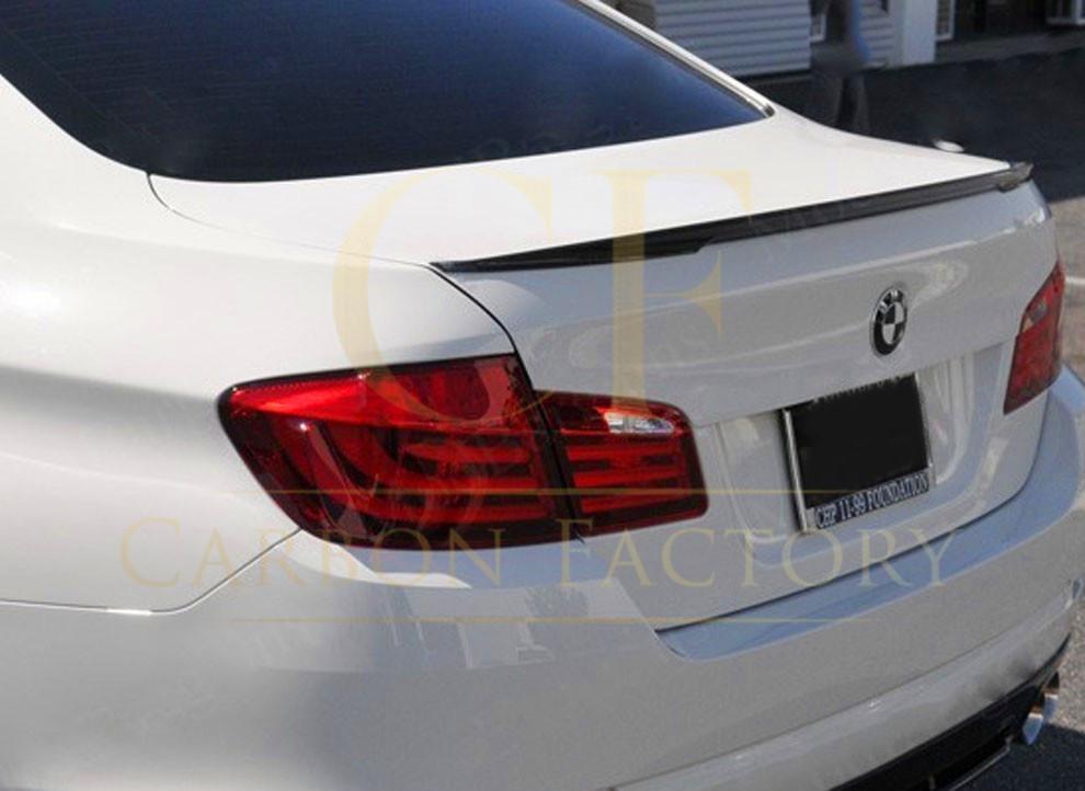 MP Style Carbon Fibre Boot Spoiler for BMW 5 Series F10 inc M5 10-17-Carbon Factory