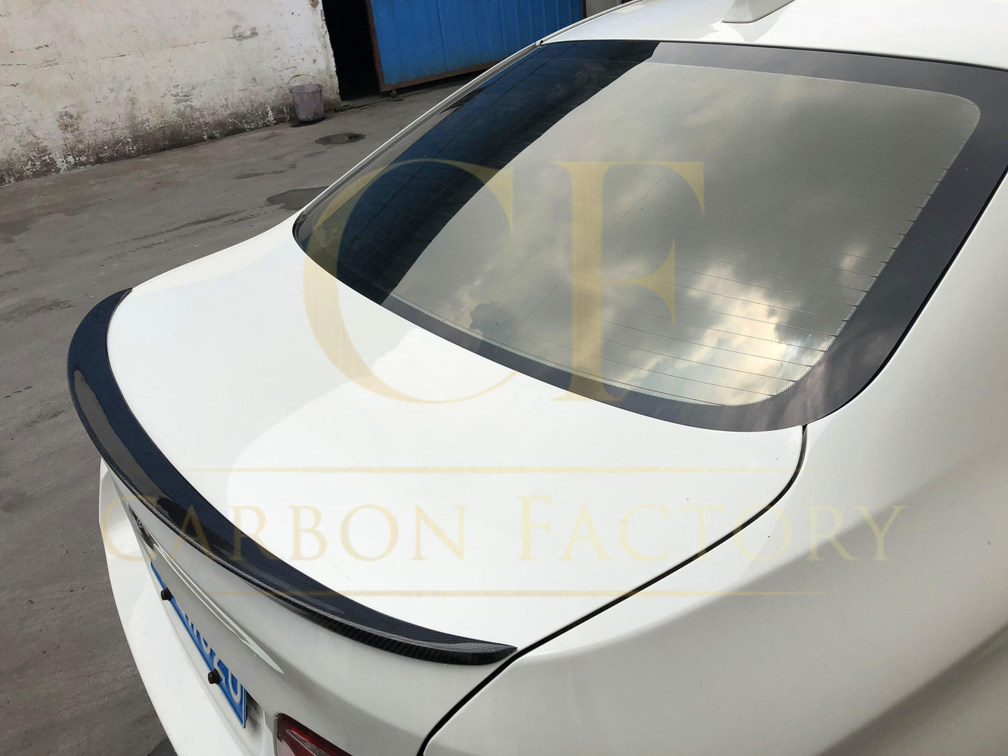 MP Style Carbon Fibre Boot Spoiler for BMW 5 Series F10 inc M5 10-17-Carbon Factory