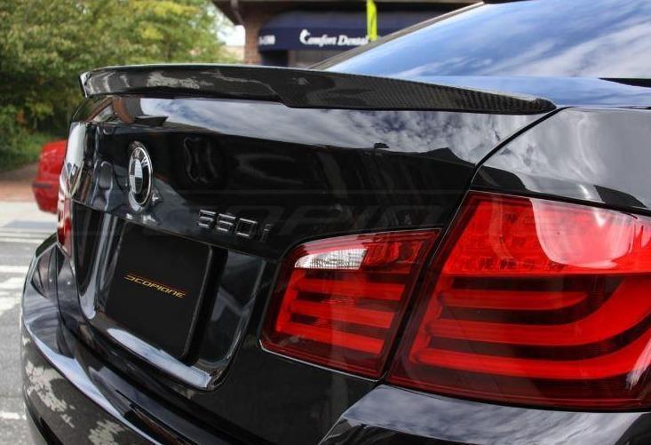 MP Style Carbon Fibre Boot Spoiler for BMW 5 Series F10 inc M5 10-17-Carbon Factory