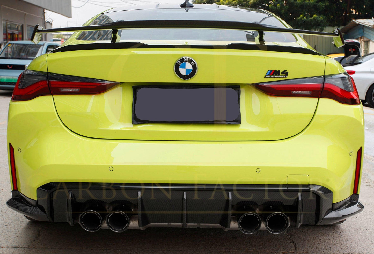 MP Style Carbon Fibre Boot Spoiler for BMW G80 M3 G82 M4 21-Present - Carbon Factory