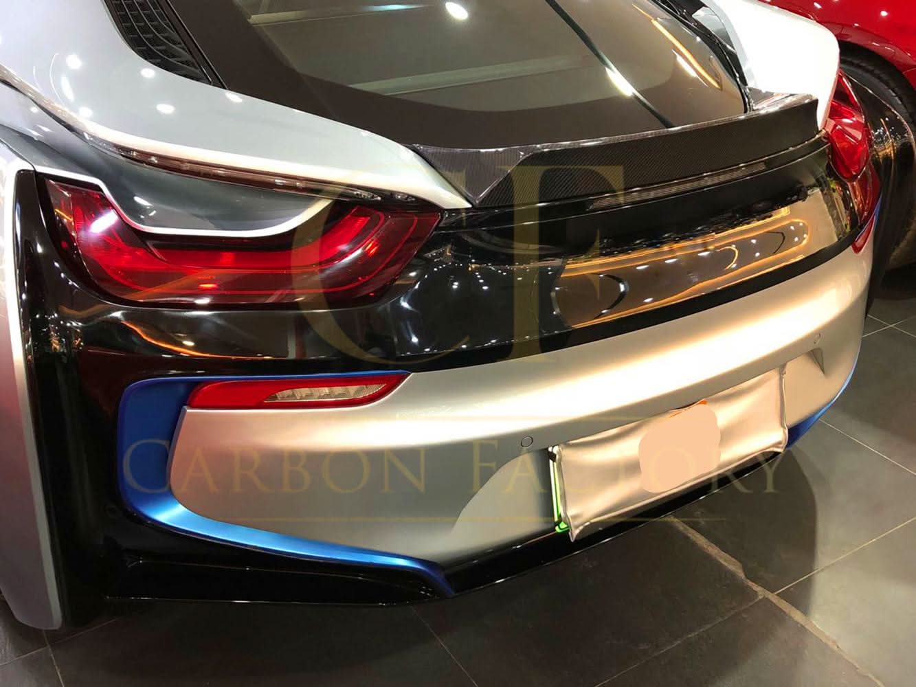 MP Style Carbon Fibre Boot Spoiler for BMW i8 14-18 - Carbon Factory